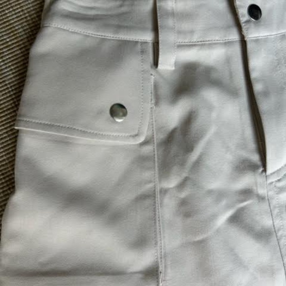 Tan Cargo Mini Skirt from Greylin - Picture 2 of 3